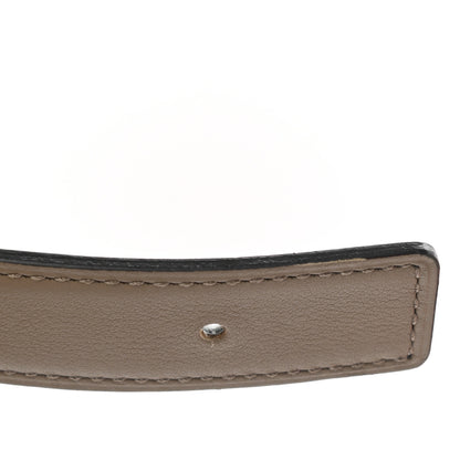 Hermes Epsom Swift 24mm Mini H Belt 85 34 Etoupe White 6 of 7