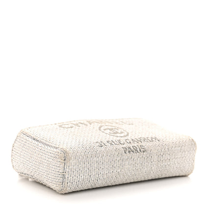 Chanel Canvas Deauville Phone Holder Crossbody 4 of 13