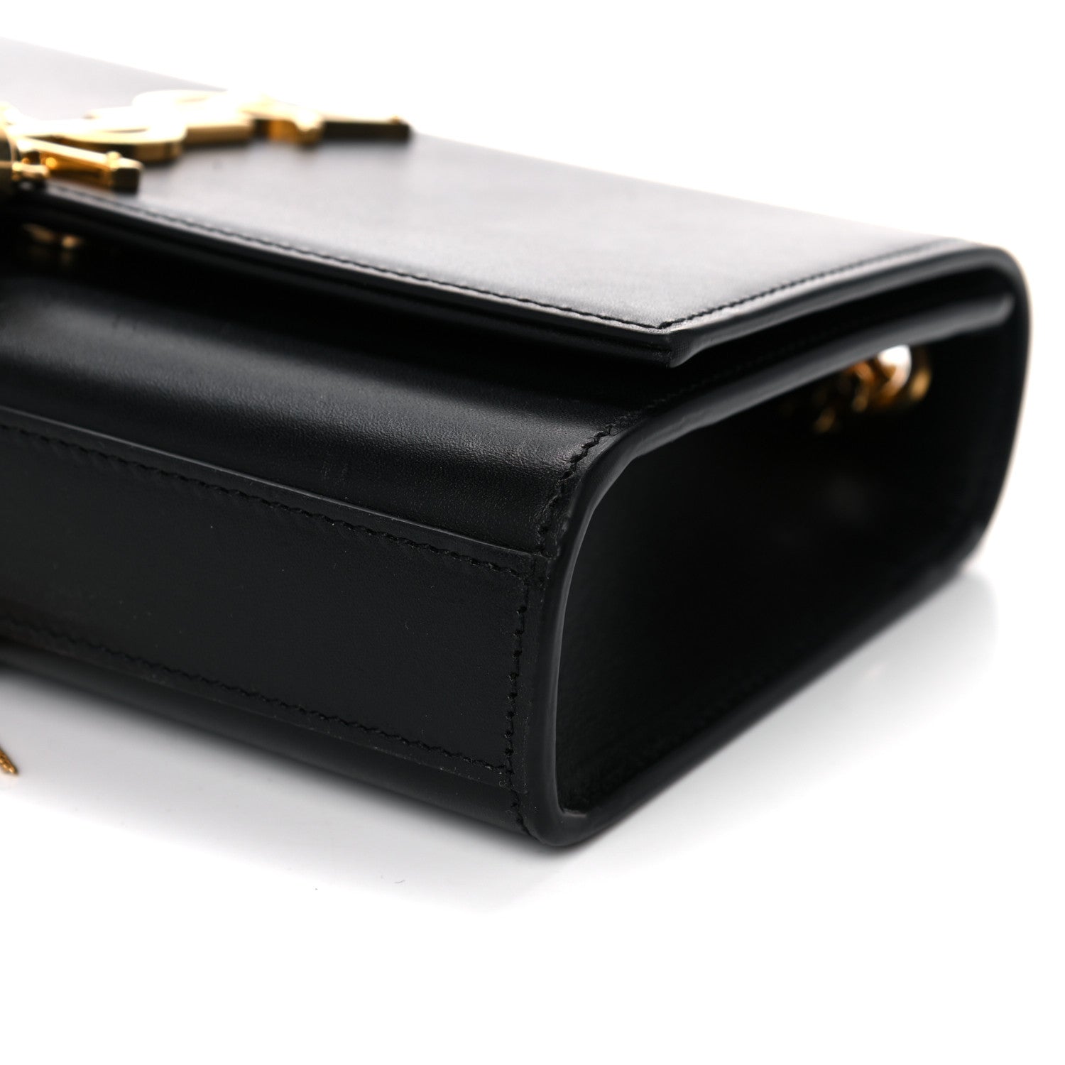 Saint Laurent Calfskin Small Classic Monogram Kate Tassel Satchel Black 9 of 17