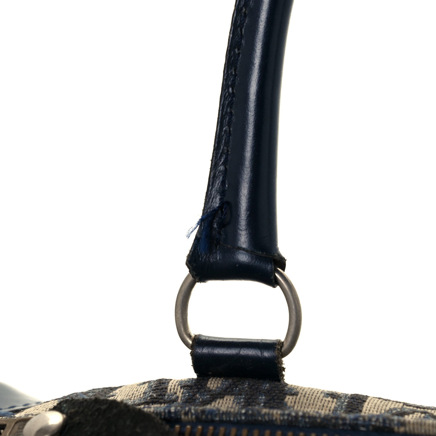 Christian Dior Monogram Boston Navy 11 of 11