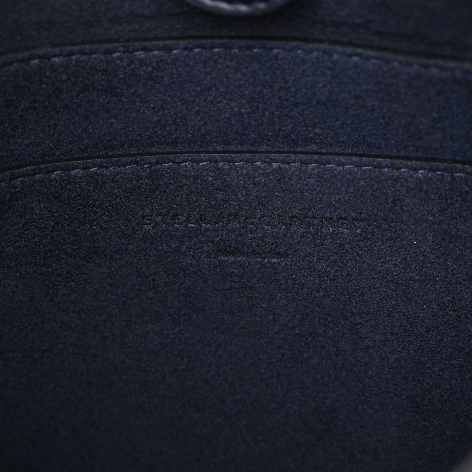 Stella McCartney Eco Alter Denim Logo Mini Crossbody Blue 6 of 12