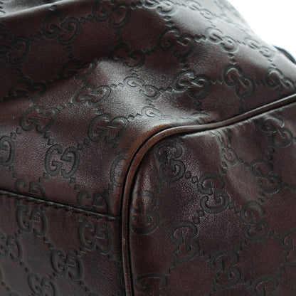 Gucci Guccissima Signature Large Sukey Tote Chocolate 8 of 10