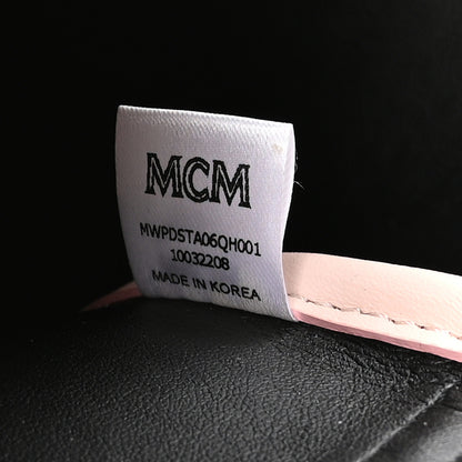 MCM Visetos Aren Tote Powder Pink 7 of 10