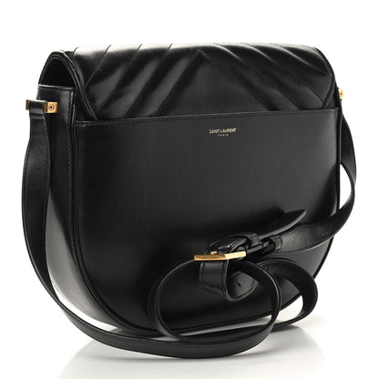 Saint Laurent Calfskin Quilted Y Joan Satchel Black 2 of 8