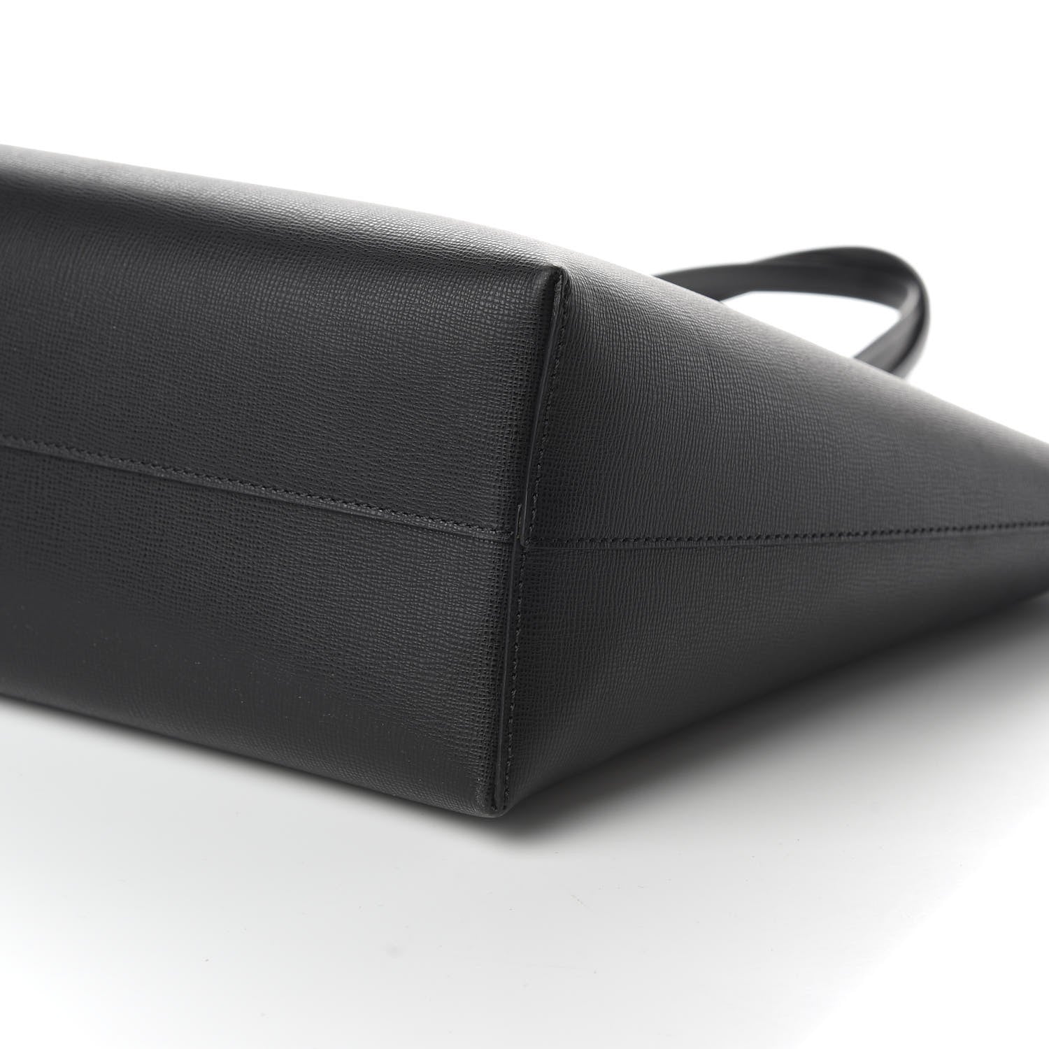 Tom Ford Saffiano Small T Tote Black 8 of 9