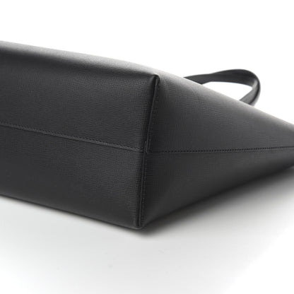 Tom Ford Saffiano Small T Tote Black 8 of 9