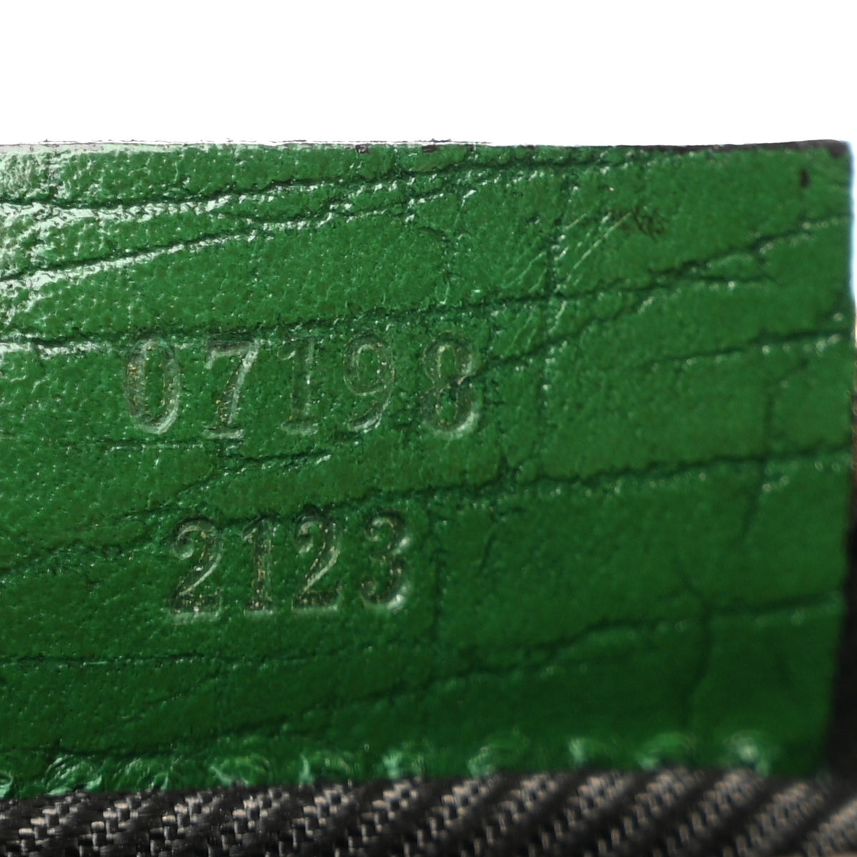 Gucci Monogram Boat Pochette Green 7 of 13