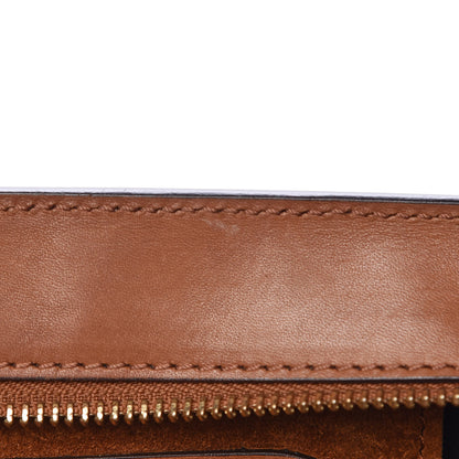 Celine Natural Calfskin Suede Medium Trapeze Tan 8 of 28