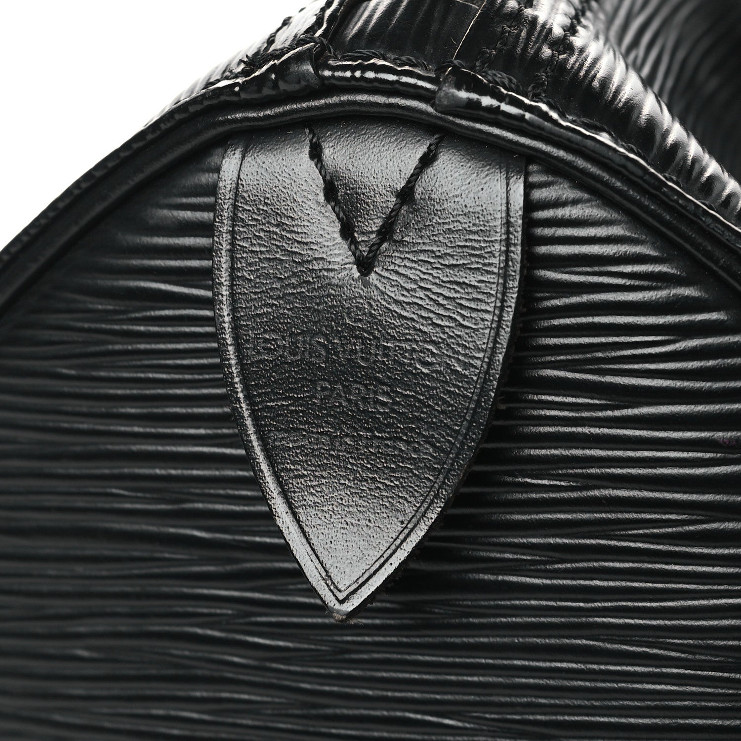 Louis Vuitton Epi Speedy 35 Black 6 of 10