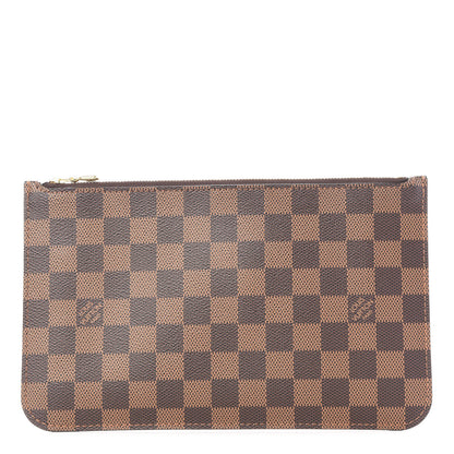 Louis Vuitton Damier Ebene Neverfull MM GM Pochette 1 of 9