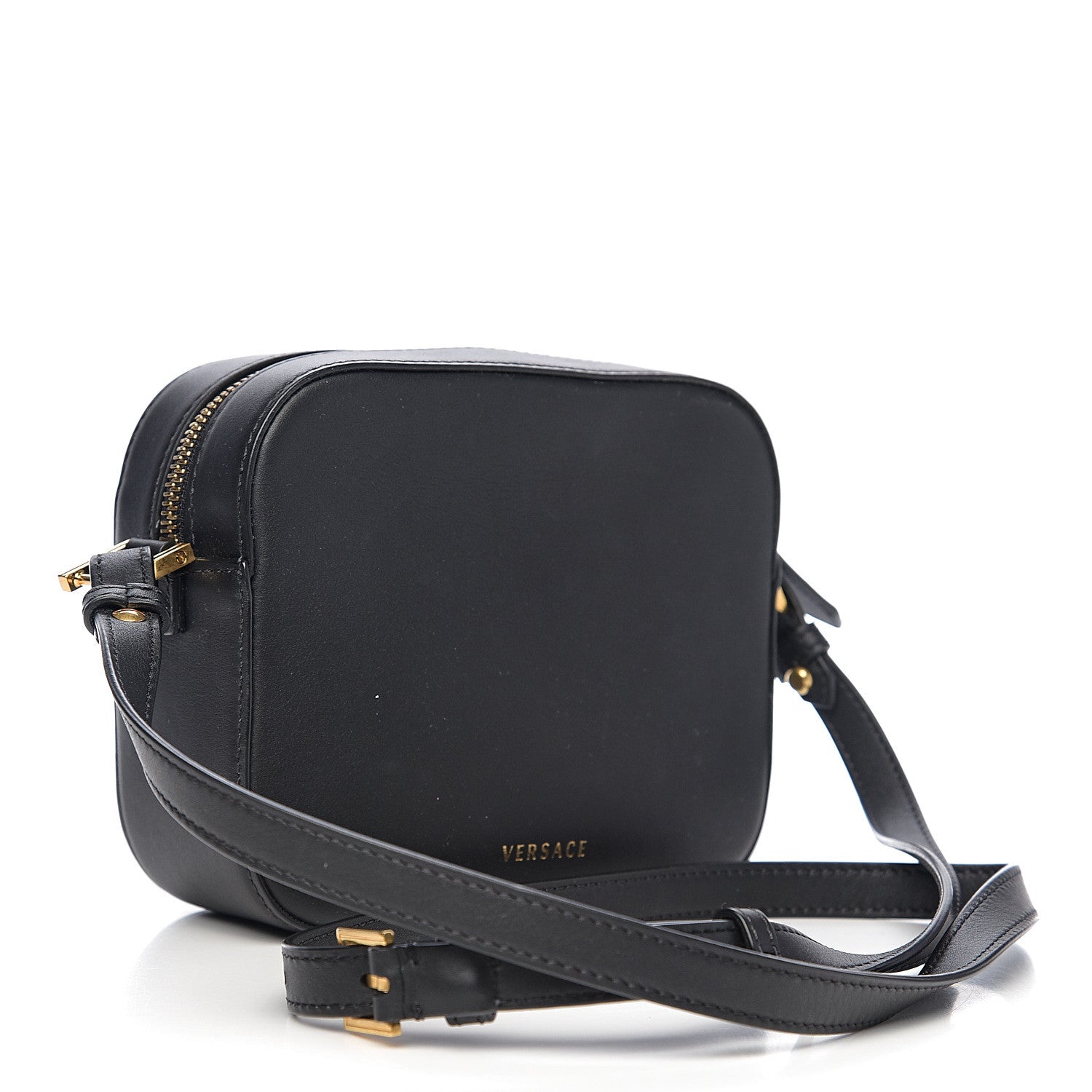 Versace Vitello Virtus Camera Bag Black 2 of 8