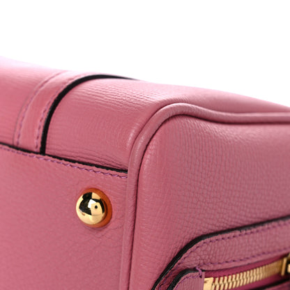 Burberry Derby Calfskin Small Alchester Bowling Bag Mauve Pink 11 of 11