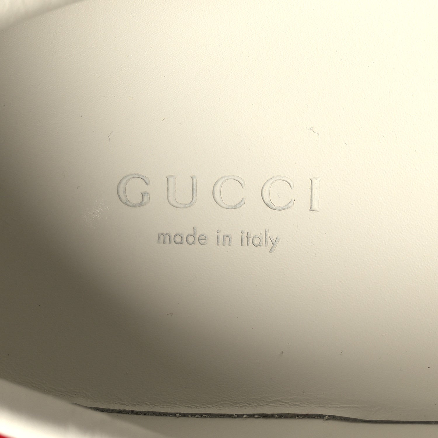 Gucci Calfskin Cat Embroidered Womens Ace Sneakers 38 White Green 8 of 9