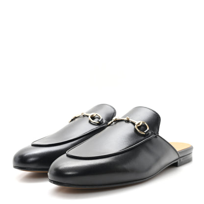 Gucci Calfskin Womens Princetown Slippers 39 Black 4 of 10