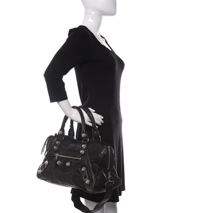 Balenciaga Agneau Giant 21 Silver Hardware Part Time Black 2 of 11