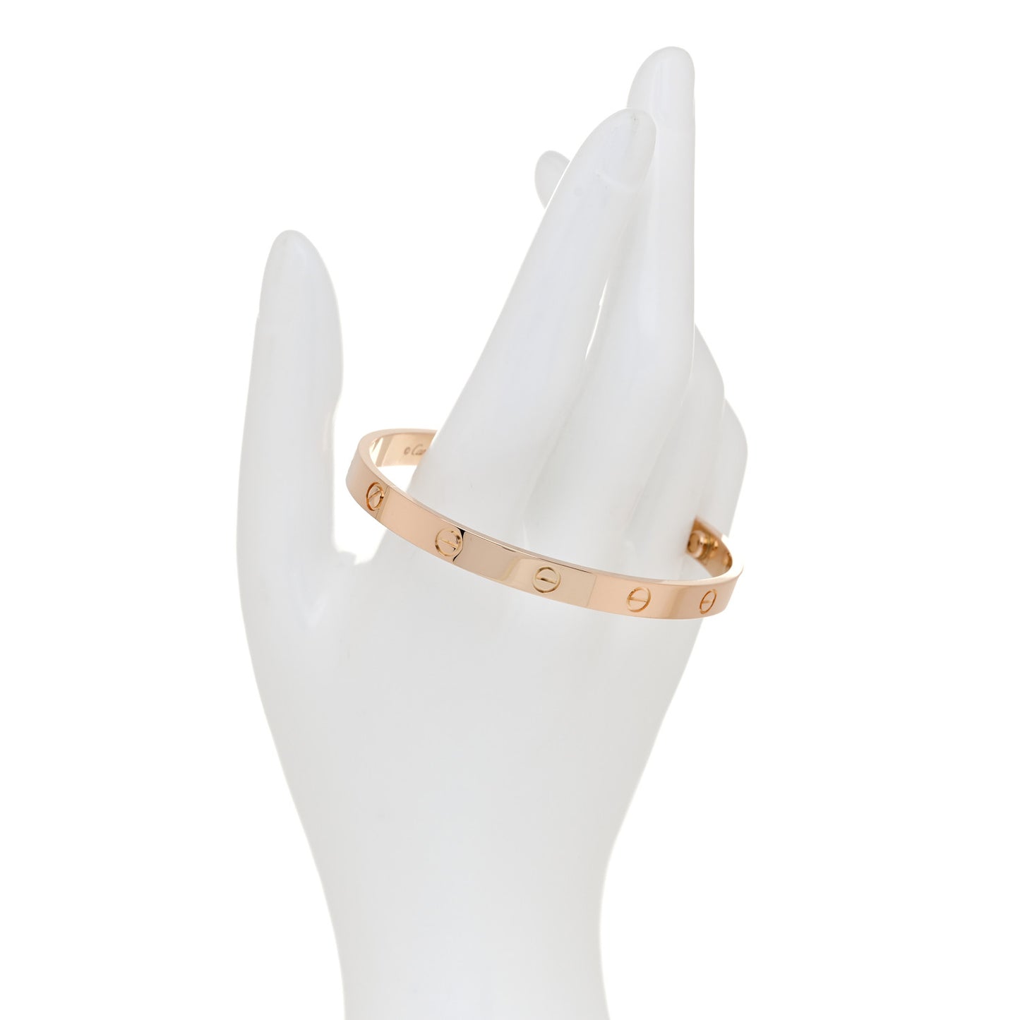 18K Pink Gold LOVE Bracelet 19