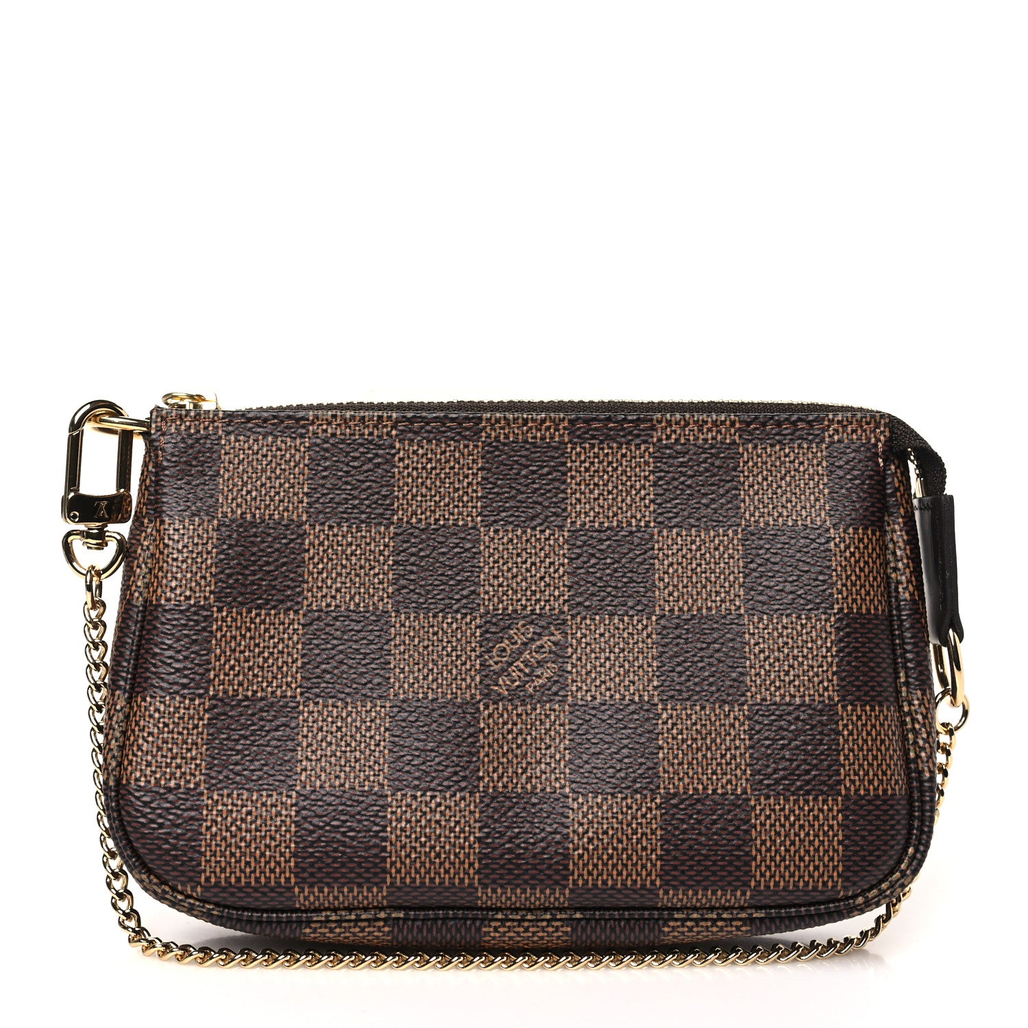 Louis Vuitton Damier Ebene Mini Pochette Accessories 1 of 11