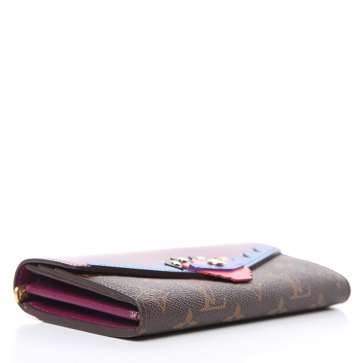 Monogram Totem Sarah Wallet Magenta