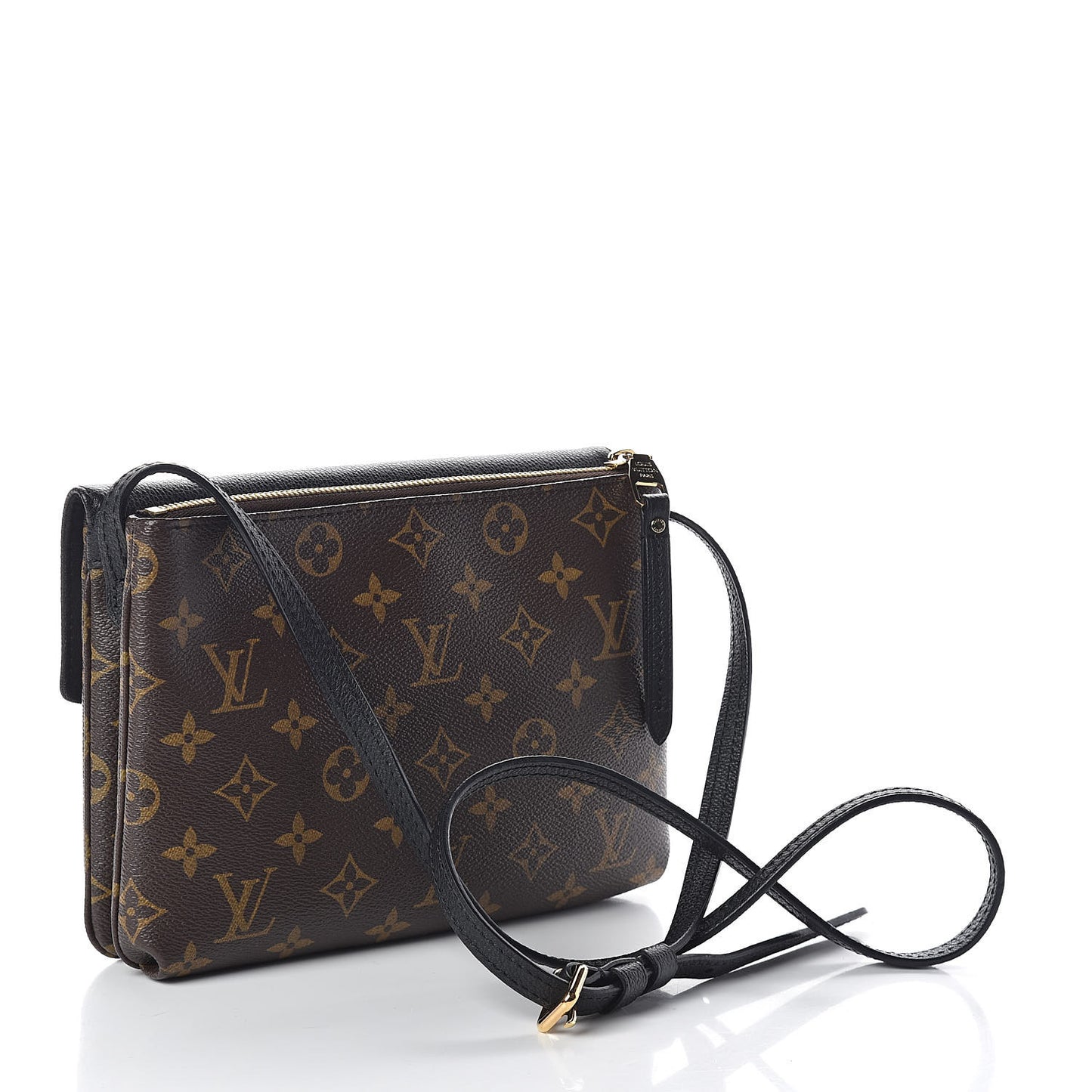 Monogram Twice Pochette Black