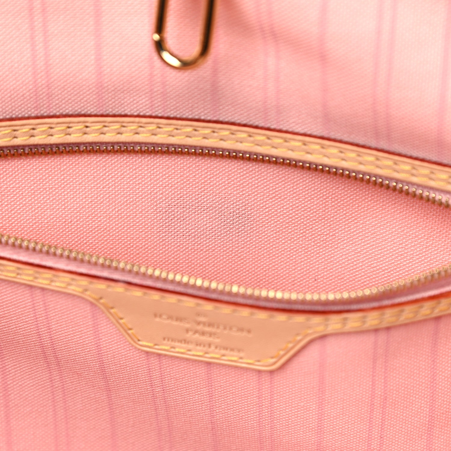 Louis Vuitton Damier Azur Delightful MM Rose Ballerine 10 of 14