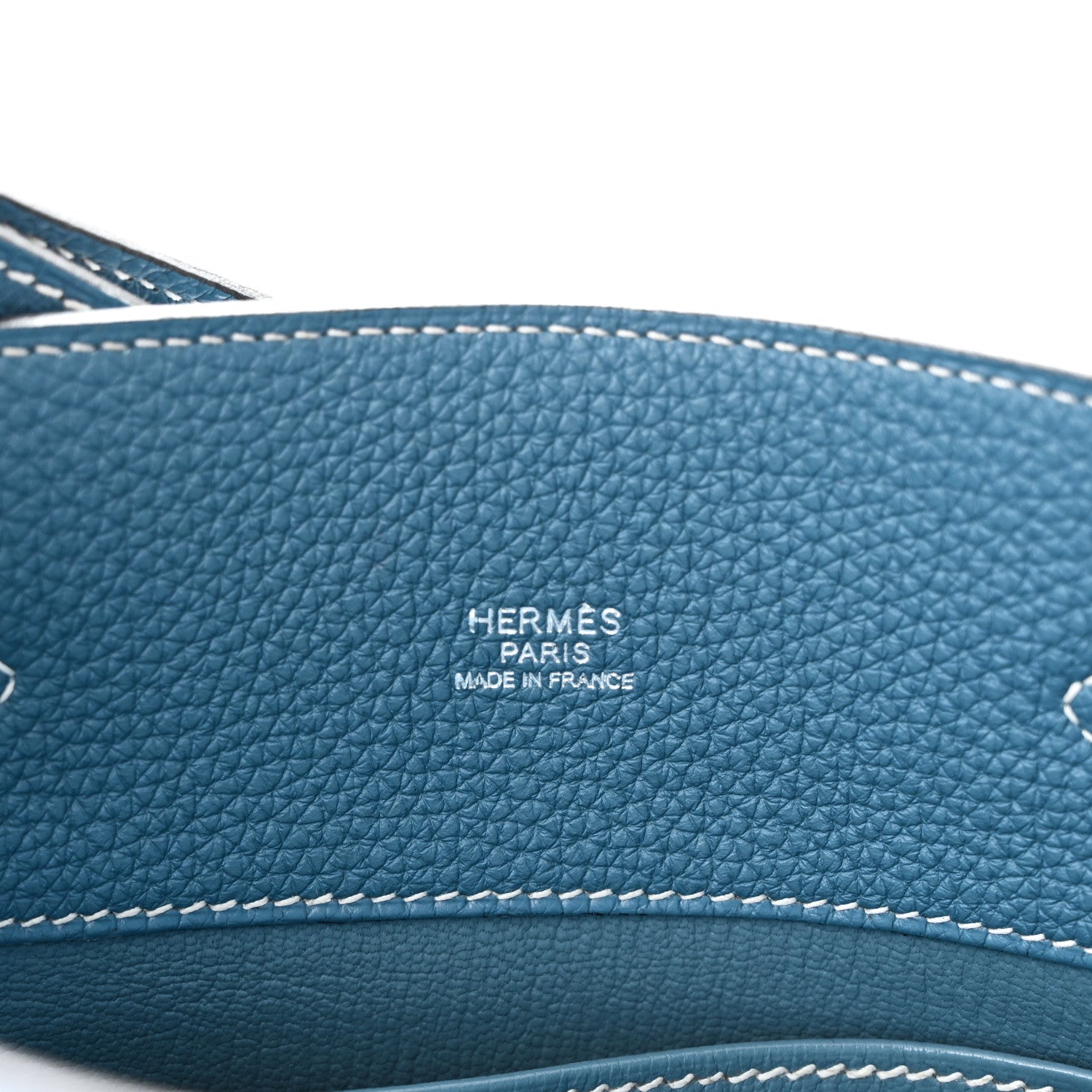 Hermes Togo So Kelly 26 Blue Jean 6 of 10
