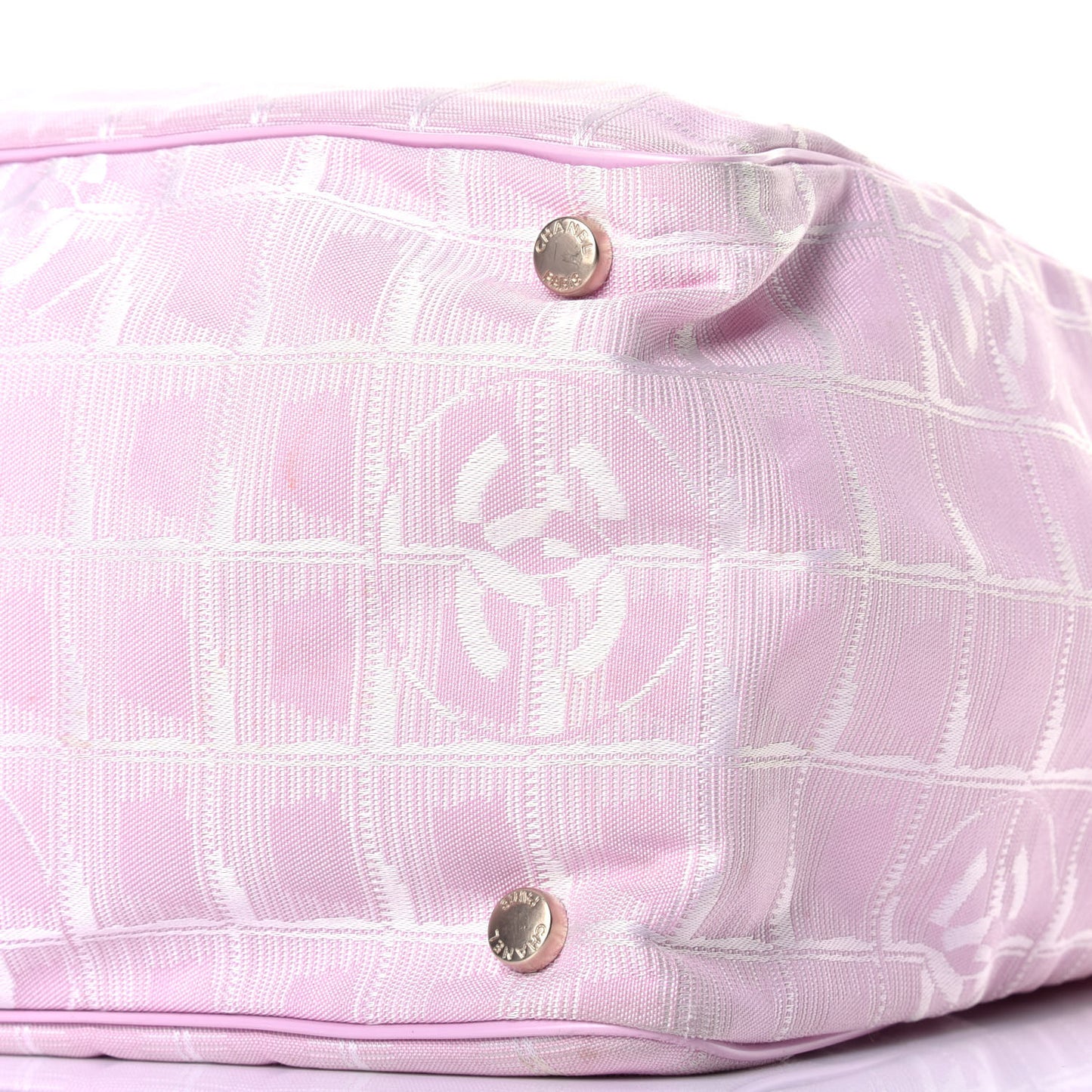 Nylon Travel Large Tote Pink