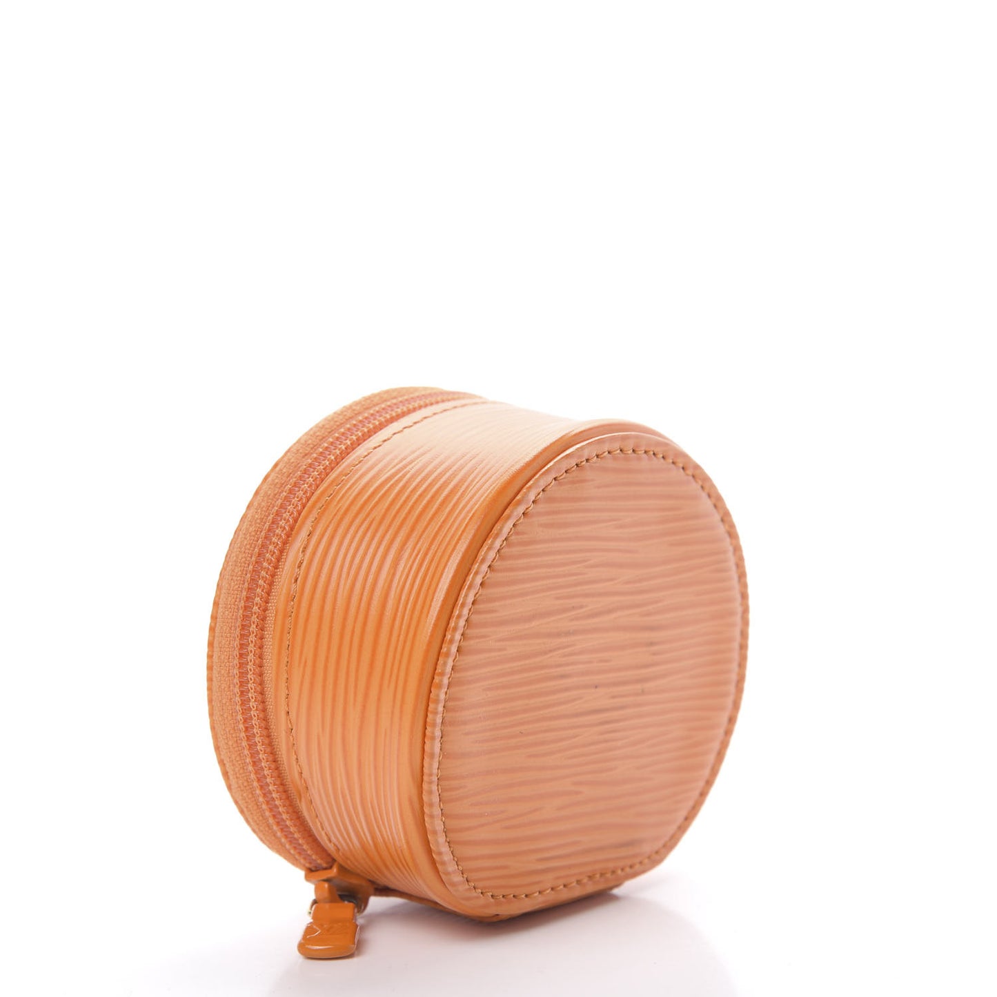 Epi Ecrin Bijoux 8cm Jewelry Box Mandarin