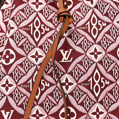 Louis Vuitton Jacquard Since 1854 Petit Noe Bordeaux 7 of 11