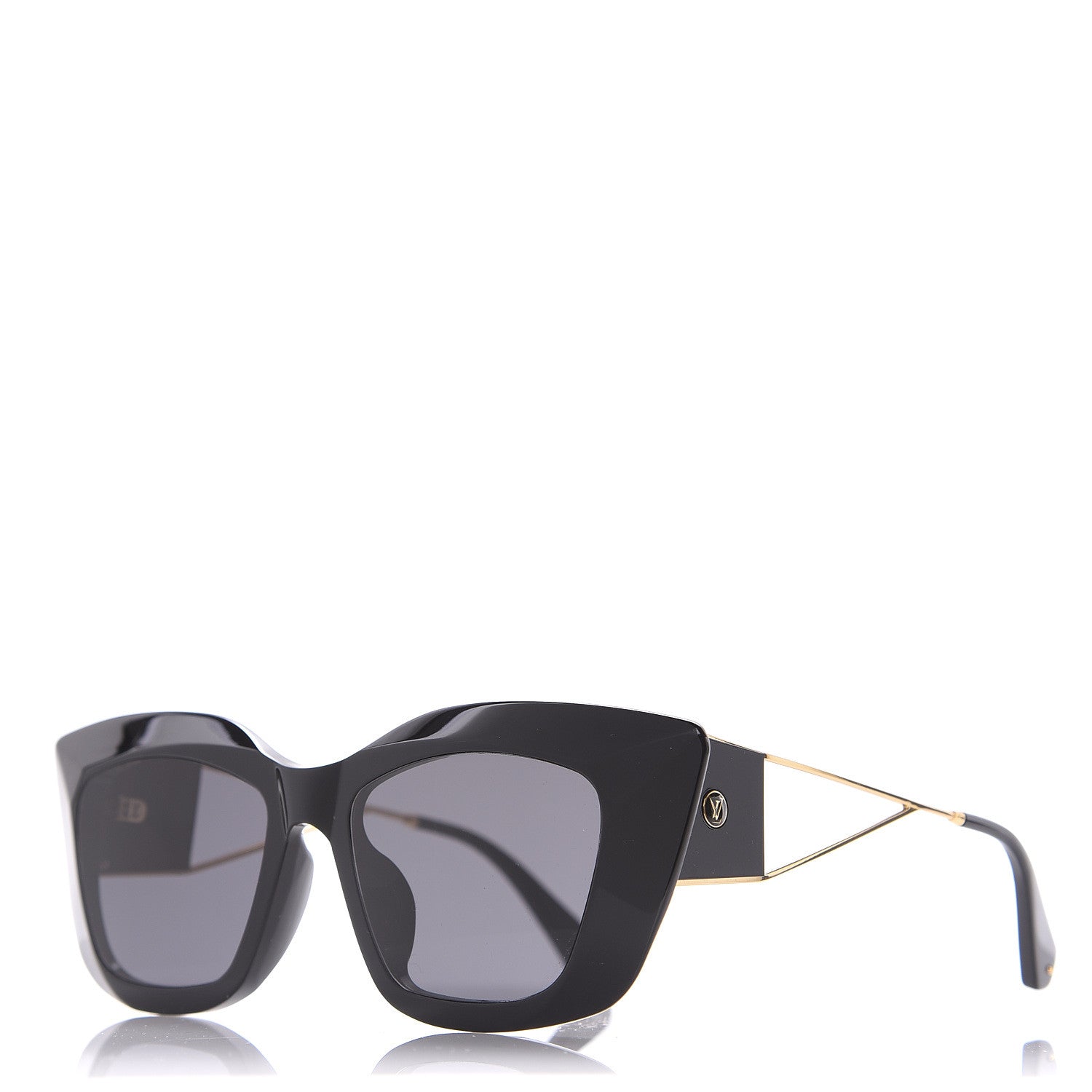 Louis Vuitton Arizona Dream Cat Eye Sunglasses Z1220W Black 1 of 8