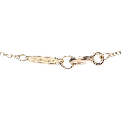 Tiffany 18K Yellow Gold Spiro Swirl Cross Pendant Necklace 7 of 7