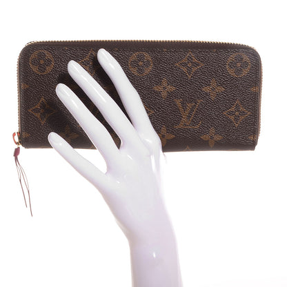 Louis Vuitton Monogram Clemence Wallet Fuchsia 2 of 8