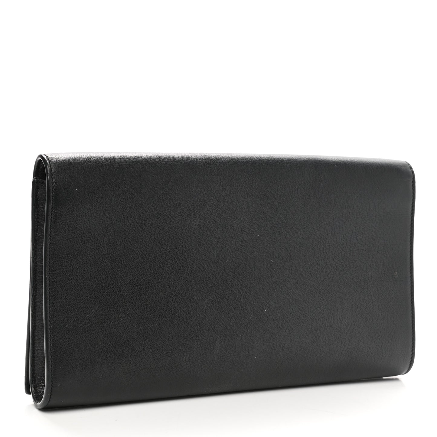 Calfskin Monogram Large Belle De Jour Clutch Black