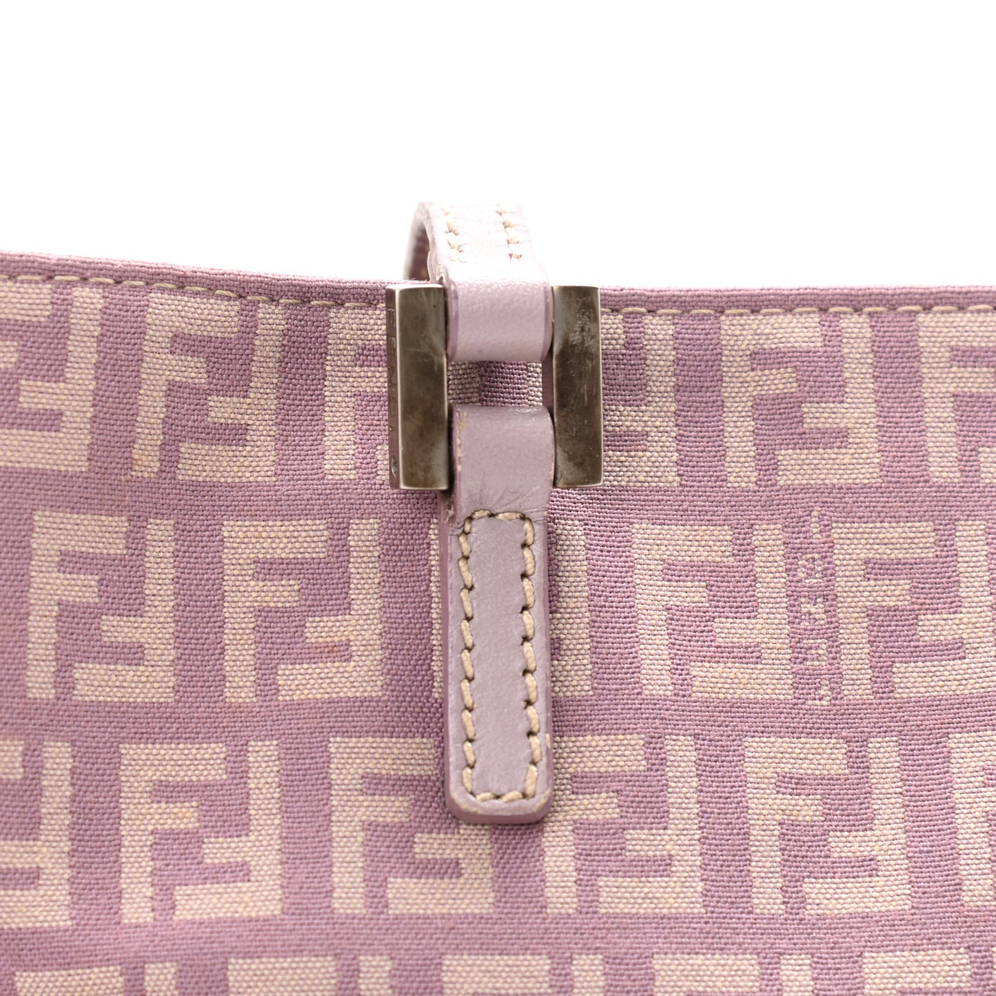 Zucchino Cuoio Shopping Tote Lilla