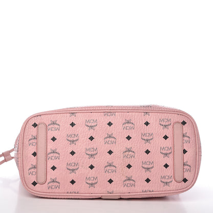 MCM Visetos Medium Liz Reversible Shopper Tote Soft Pink 13 of 21