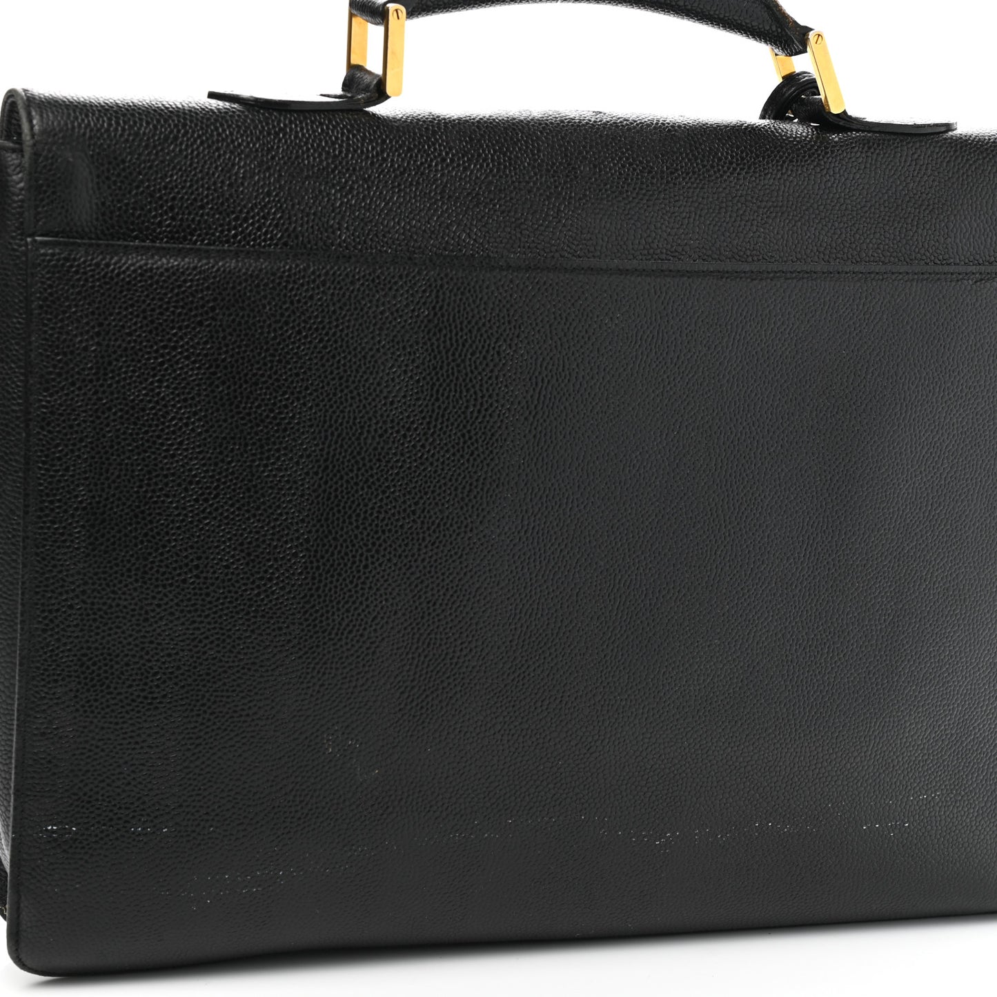 Caviar Briefcase Laptop Bag Black