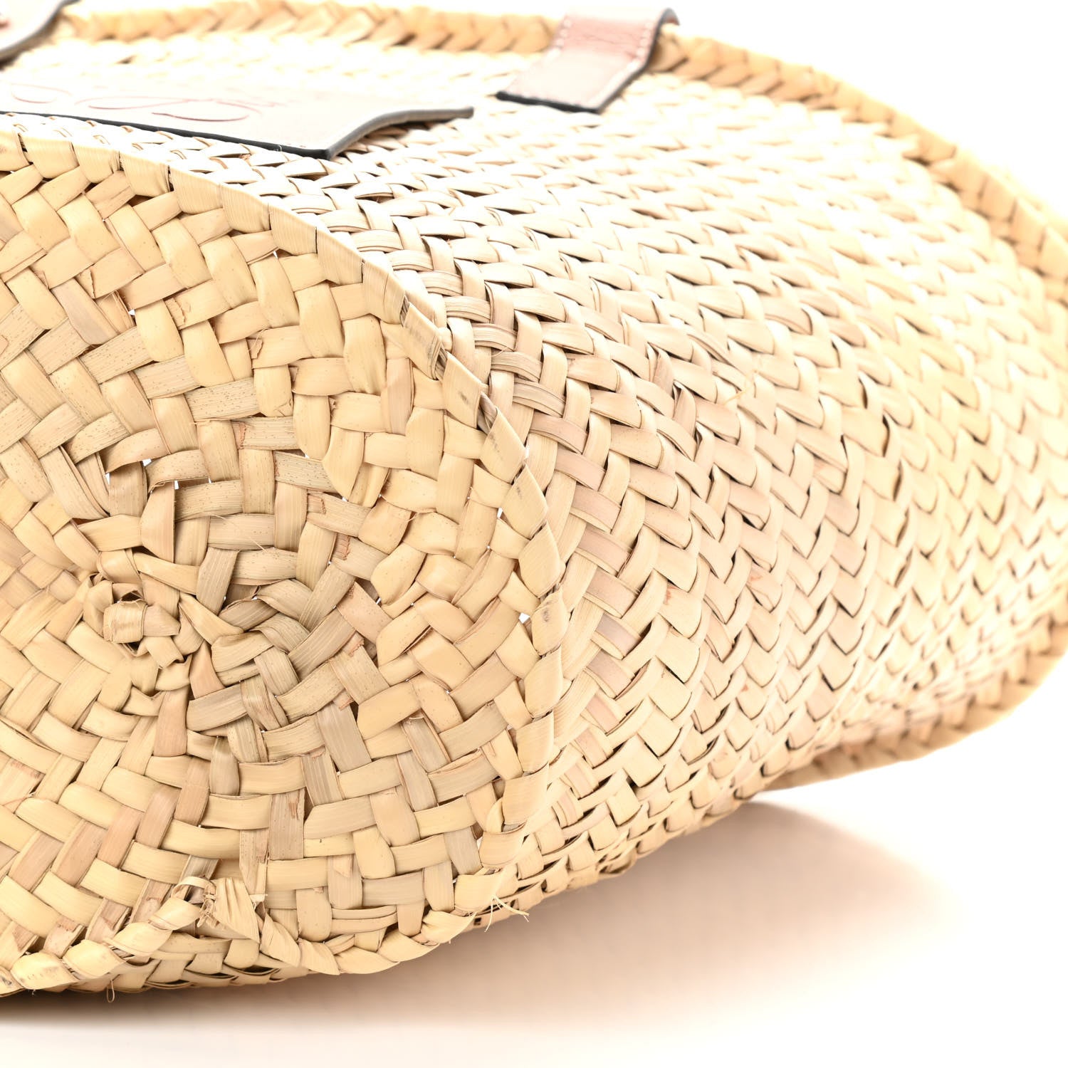 Loewe Raffia Large Basket Tote Bag Natural Tan 9 of 9