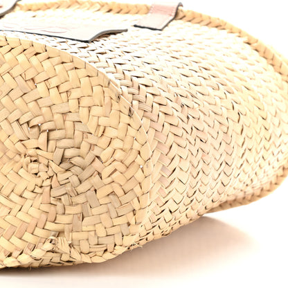 Loewe Raffia Large Basket Tote Bag Natural Tan 9 of 9
