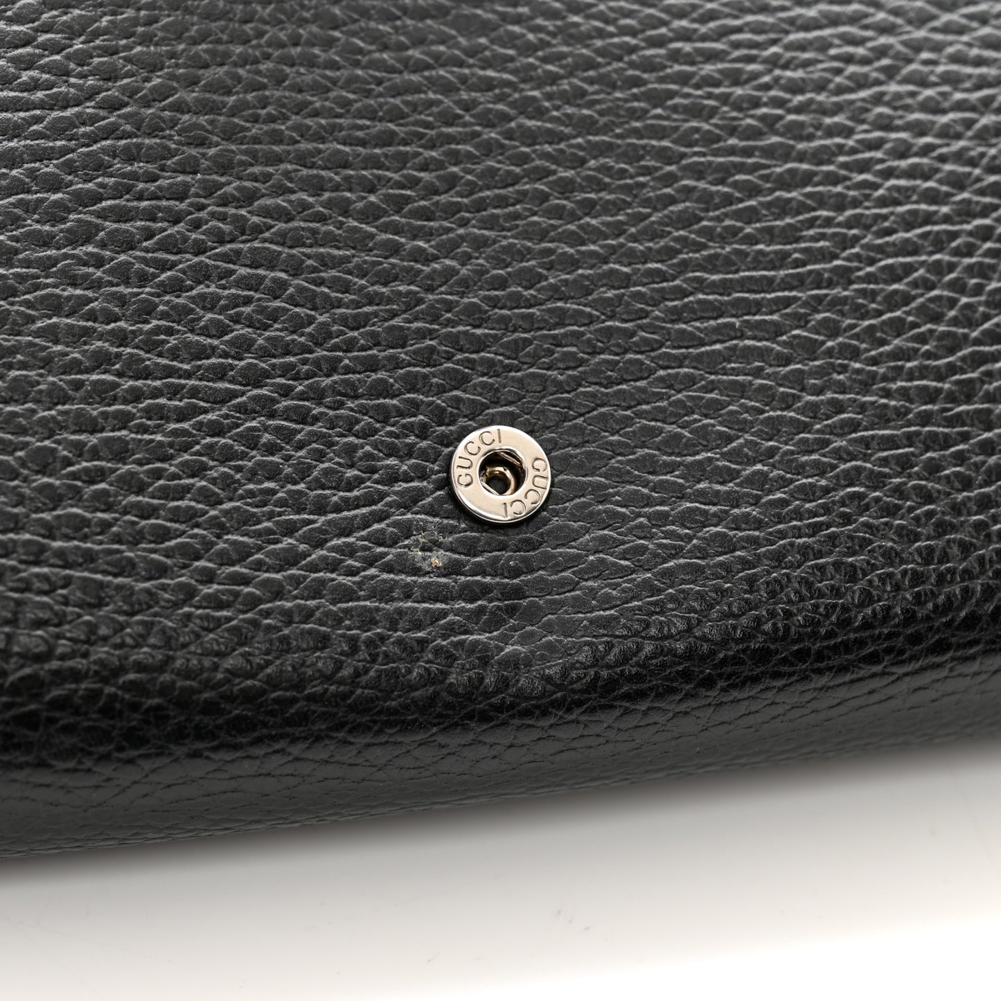 Calfskin Mini Dionysus Chain Wallet Black