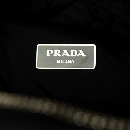 Prada Tessuto Nylon Bomber Duffle Black 7 of 10