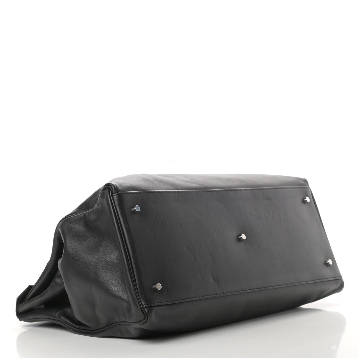 Hermes Veau Sikkim Kelly Relax 50 Black 4 of 19