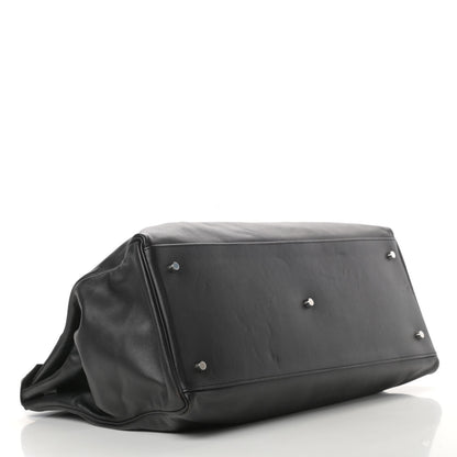 Hermes Veau Sikkim Kelly Relax 50 Black 4 of 19