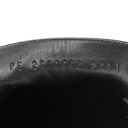 Hermes Goatskin Groupie Mule 38 Black 8 of 9