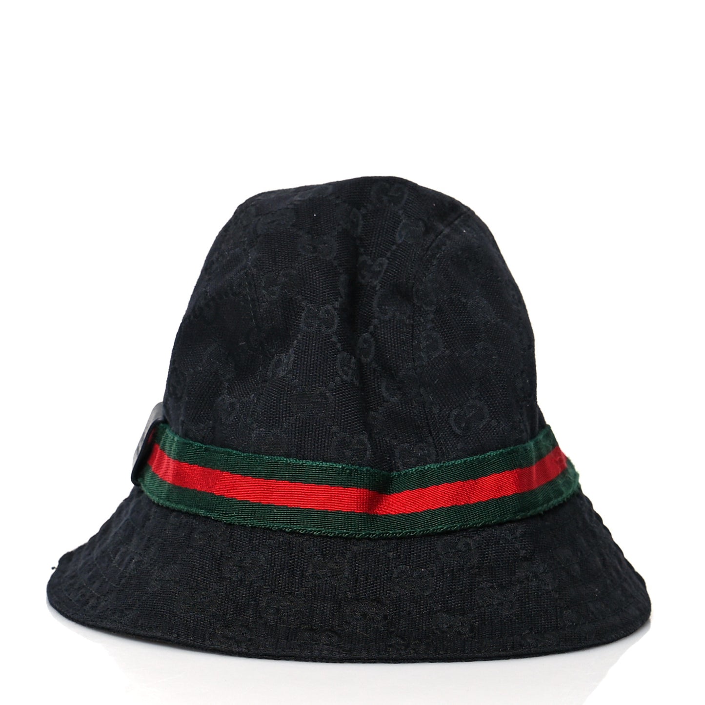 Monogram Web Bucket Hat S Black