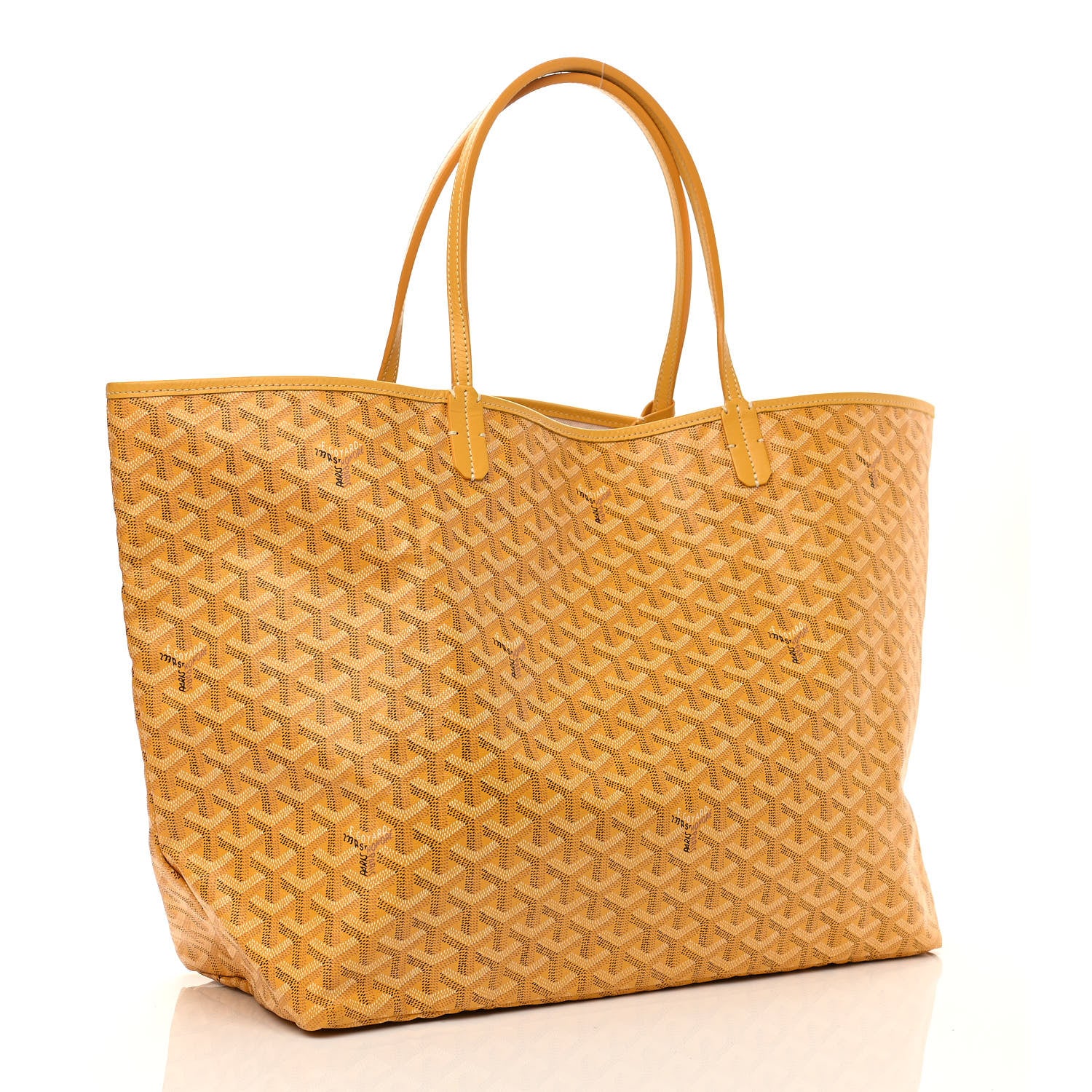 Goyard Goyardine Saint Louis GM Yellow 2 of 8