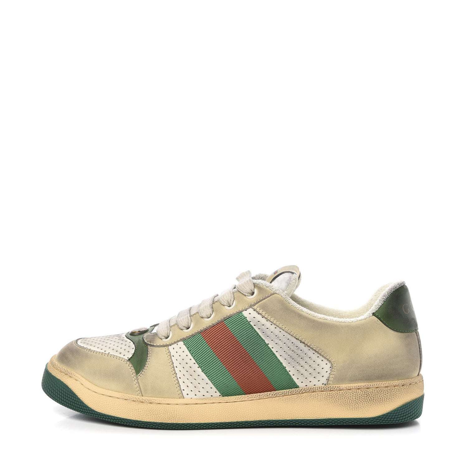 Nubuck Web Mens Screener Sneakers 8 Dusty Milk New Mystic White Vintage Green