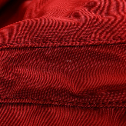 Prada Nylon Vela Small Hunting Bag Cherry 12 of 12