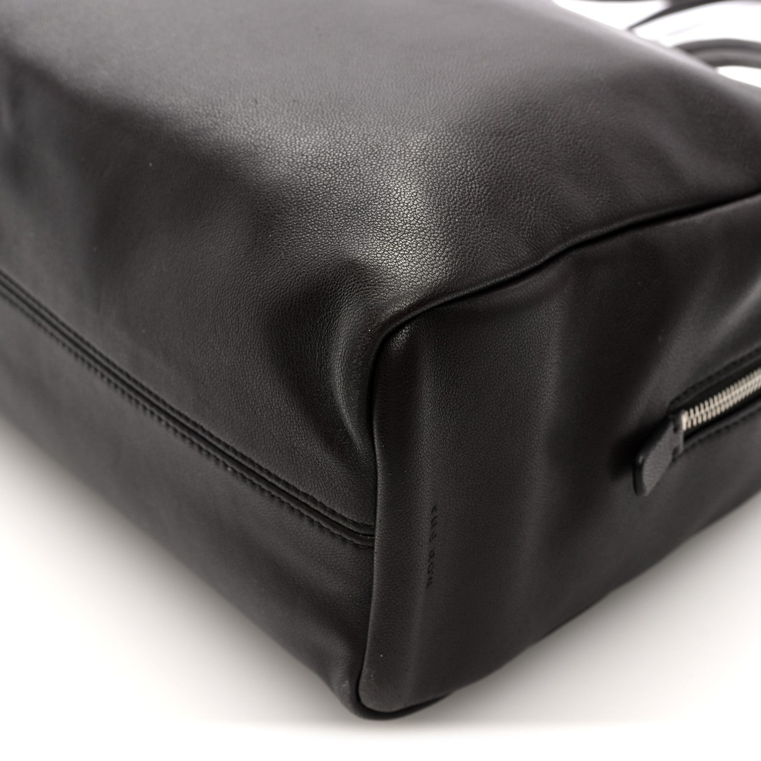 The Row Nappa Astra Bowling Bag Dark Brown Ans 9 of 9