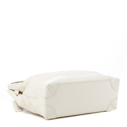 Louis Vuitton Taurillon Monogram Steamer PM White 4 of 9