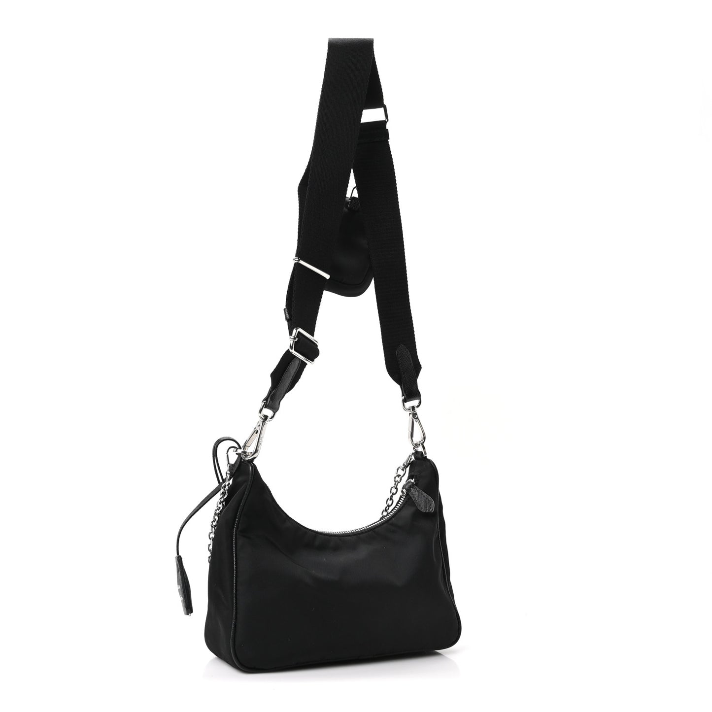 Nylon Re-Edition 2005 Shoulder Bag Black