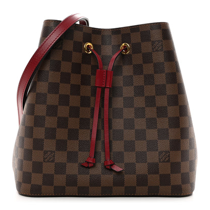 Louis Vuitton Damier Ebene Neonoe MM Cherry Berry 1 of 10
